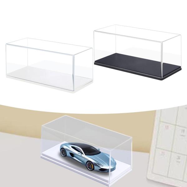 モデルカーディスプレイケース 1:43 モデル車両用収納ボックス Arts ダイキャストカー ブラックベース