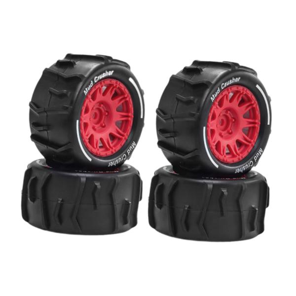 1/18 RCカータイヤ RCサンドタイヤ 4mm取り付け穴 スノービーチ