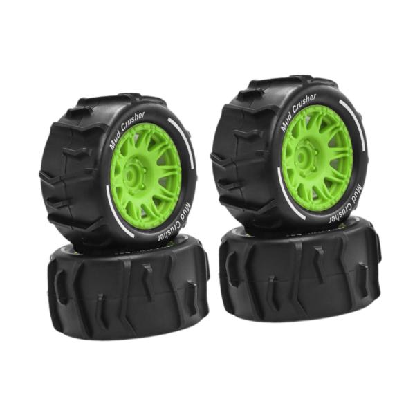 1/18 RCカータイヤ RCサンドタイヤ 4mm取り付け穴 スノービーチ