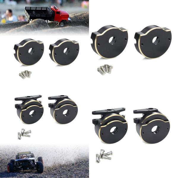 RC真鍮製カウンターウェイト アクスル カウンターウェイト 2個   光学式車両用 リア