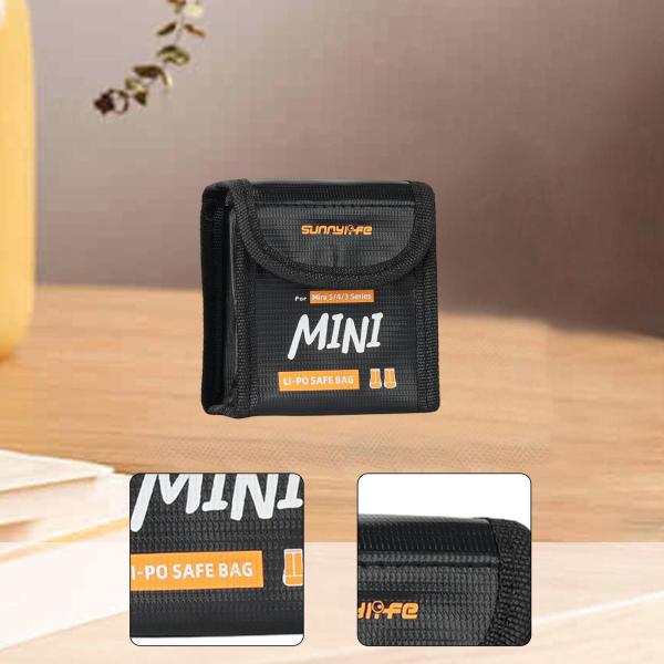 耐火・防爆ポーチ保護ガードガレージリポバッテリーセーフバッグ 9.5x8.6x6.3cm