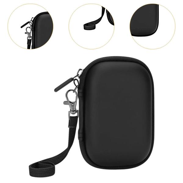 デジタルカメラケース 保護防水 軽量 耐摩耗 多機能 ジッパー付き コンパクト SDカード収納