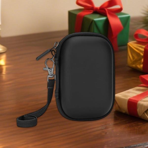 デジタルカメラケース 保護防水 軽量 耐摩耗 多機能 ジッパー付き コンパクト SDカード収納