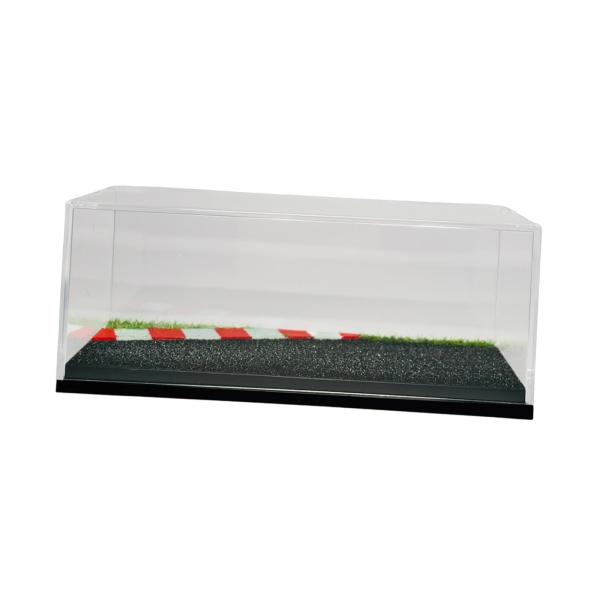 1/64 モデルカー ディスプレイケース 防塵カバー 装飾 アクリル 駐車場シーン 収納オーガナイザー 合金製カーアクションフィギュア用