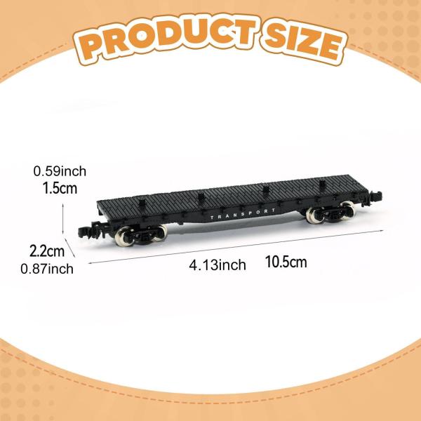 1:160 鉄道貨車模型 デスクトップ装飾 鉄道レイアウト サンドテーブル用