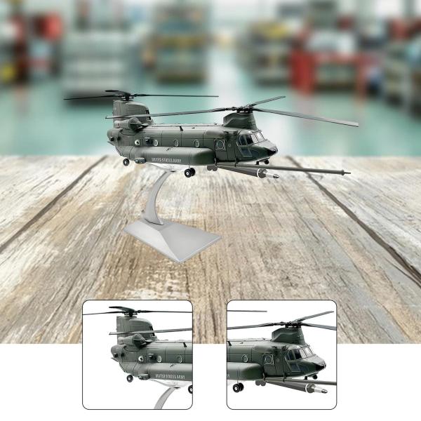 1:72 アメリカ MH-47G ダイキャスト ヘリコプター モデル デスク装飾