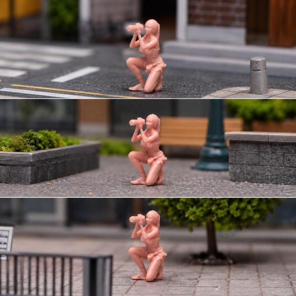 1/64 ミニチュアフィギュア モデルシーン小道具 鉄道レイアウト コレクターズアイテム ジオラマ 1.8cm