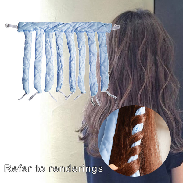 ソフトノーヒートヘアカーラー、ビッグウェーブスタイリングツールヘア