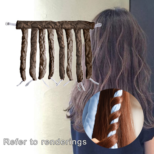 ソフトノーヒートヘアカーラー、ビッグウェーブスタイリングツールヘア