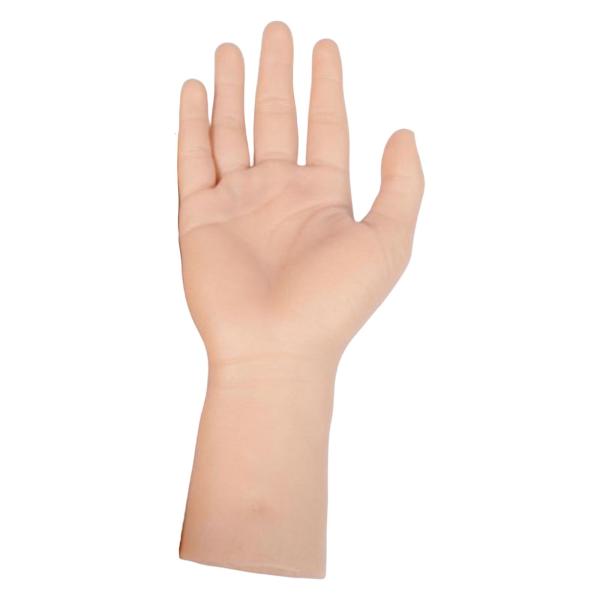 ディスプレイアーティストをトレーニングするためのシリコーン練習ハンドライフサイズのフェイクスキン