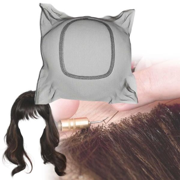 ヘアネットヘアネットアクセサリークロージャーを作るためのレースウィッグを作るレースウィッグハットD