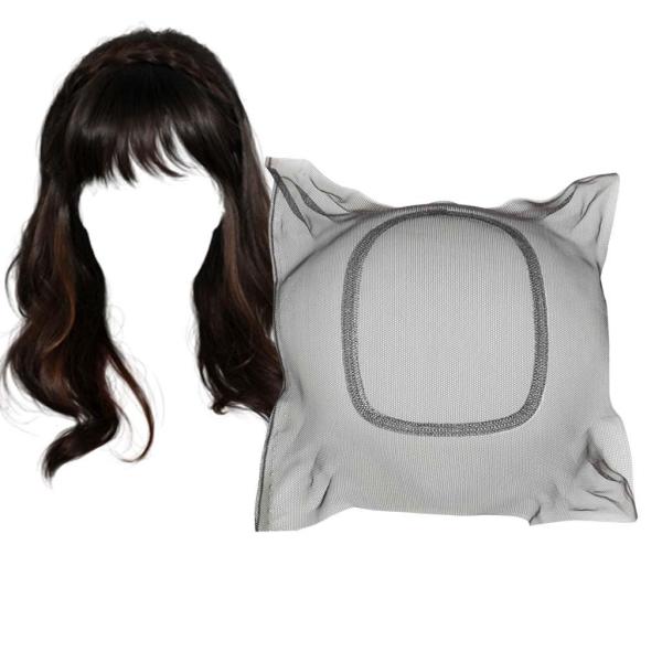 ヘアネットヘアネットアクセサリークロージャーを作るためのレースウィッグを作るレースウィッグハットD