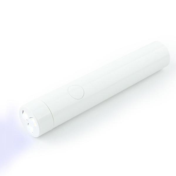 ジェルネイルライト UV LEDライト ミニ ジェルネイル USB 高速硬化 小型 携帯用 ネイルドライヤー　セルフネイル 片手操作 ポケット｜stk-shop｜02
