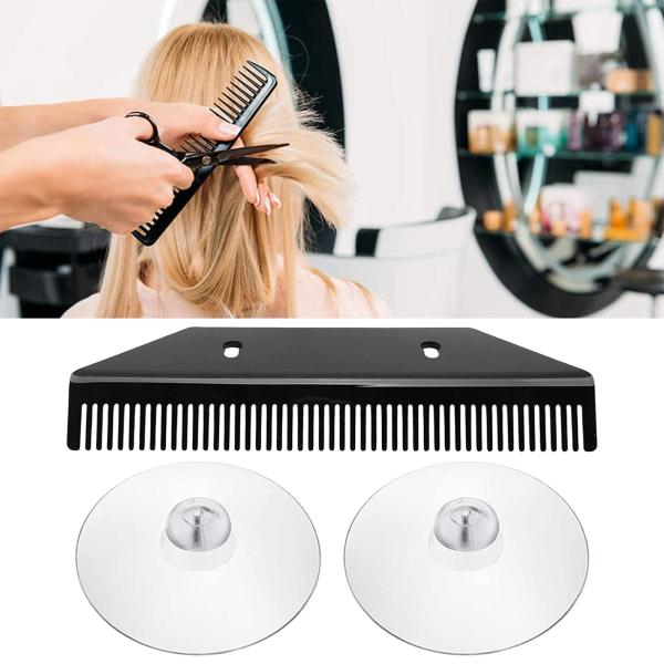 多機能ヘアエクステンションホルダーヘアオーガナイザー美容師のための耐久性ブラック