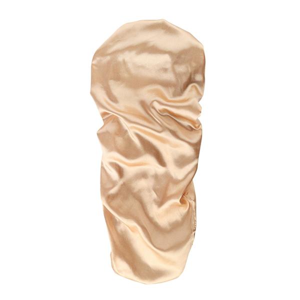 ロングカーリーヘアパープルのための快適なシルキーなロングサテンボンネットスリープキャップ