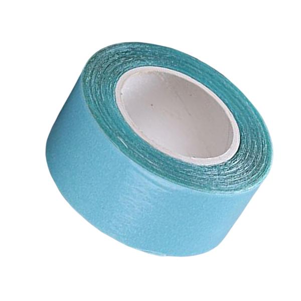 ヘアエクステンション用の両面ウィッグテープ幅2cmブルー