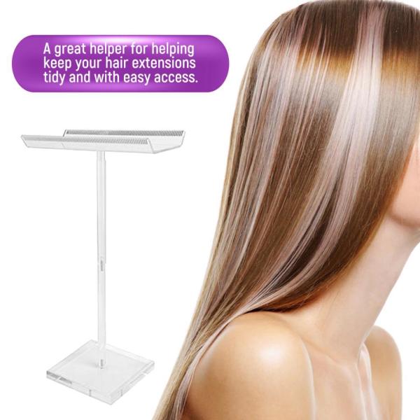ヘアエクステンションホルダーウィッグラック多機能ウィッグディスプレイホルダーオーガナイザーラックヘアエクステンションスタンドオーガナイザーホ
