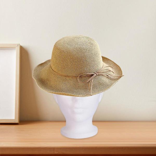 フォームマネキンヘッドホワイトホルダーヘアピーススタンド家庭用ヘアピースヘッドセットスタイル G