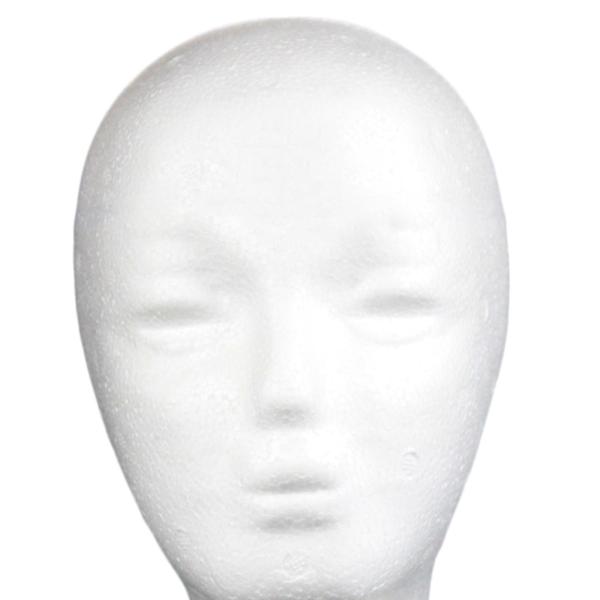 フォームマネキンヘッドウィッグディスプレイマネキンヘッド軽量マネキンフォームヘッドスタイル G