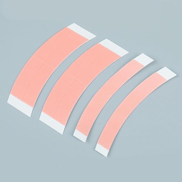 36 ピース両面ヘアウィッグテープヘアピース用クリアウィッグテープ接着剤レッド