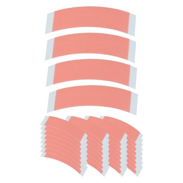 36 ピース両面ヘアウィッグテープヘアピース用クリアウィッグテープ接着剤レッド