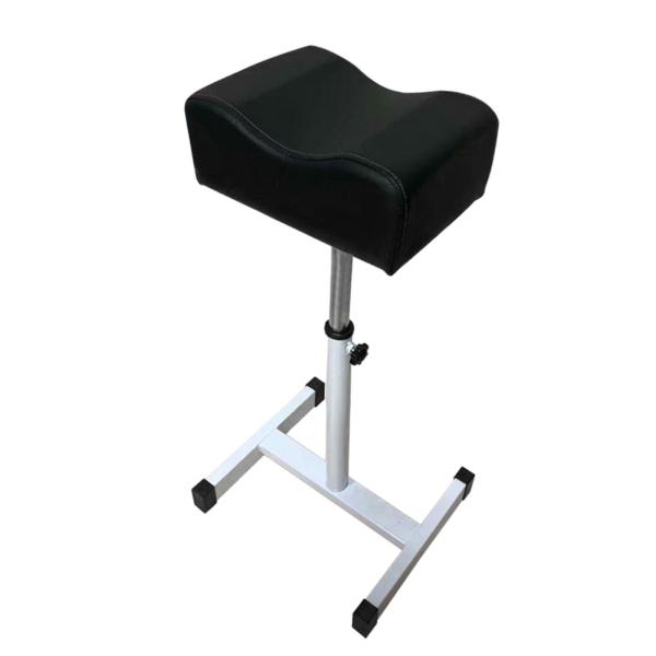 ペディキュア マニキュア フットレスト 調節可能 19.29 インチ 〜 27.17 インチ 家庭用 SPA ブラック