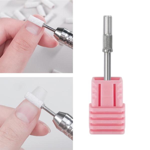3.3mm ネイルサンディングバンドマンドレル、SPA、マニキュア、ネイルサンダー用の実用的なプロフェッショナルネイルドリルヘッド