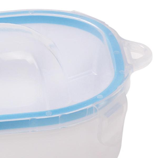 ネイルソーキングボウル、リムーブウォッシュソーカートレイ、耐久性のあるネイルアートツール、ジェルポリッシュディップパウダーリムーバー、手の爪