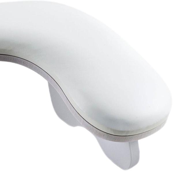 U字型ネイルアームレスト PUレザーネイルハンドレスト 家庭用 DIY ホームネイルテック ホワイト