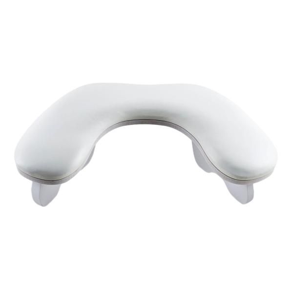 U字型ネイルアームレスト PUレザーネイルハンドレスト 家庭用 DIY ホームネイルテック ホワイト