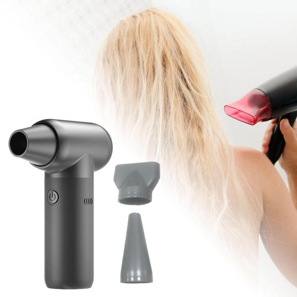 エンジンファン 家庭用ヘアドライヤー キーボード アウトドア キャンプ ノートパソコン用 ブラック