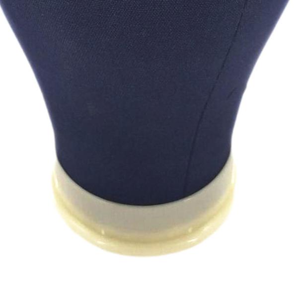 ウィッグヘッドモデル ヘッドフォンラック 帽子ディスプレイスタンド サロン用 ヘッドセット ヘッドドレス ダークブルー