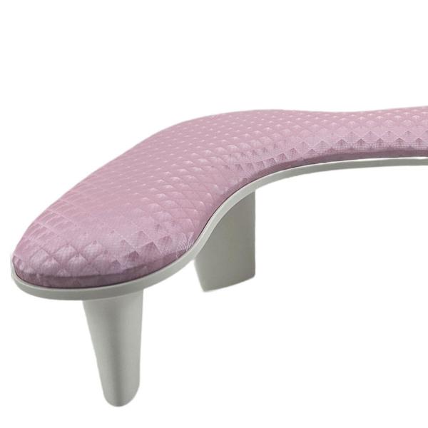 ネイル用アームレスト ネイルテック ネイルハンドピロー 個人用アクリルネイル用 ホームDIY ピンク