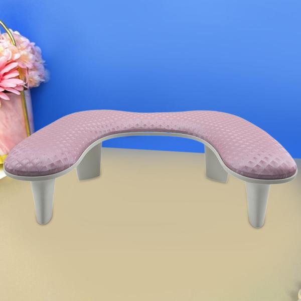 ネイル用アームレスト ネイルテック ネイルハンドピロー 個人用アクリルネイル用 ホームDIY ピンク