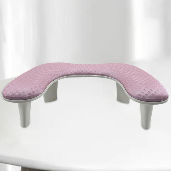 ネイル用アームレスト ネイルテック ネイルハンドピロー 個人用アクリルネイル用 ホームDIY ピンク