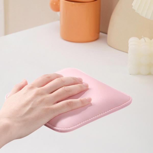 肘置き 快適な滑り止め肘置き ハンドレスト サロン 自宅 DIY マニキュア ピンク