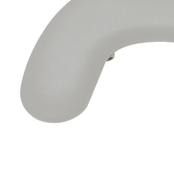 PUレザー U字型アームレスト 高さ調節可能 取り外し可能 サロン向け パーソナルグレー