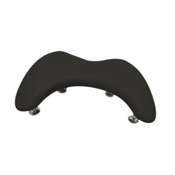 PUレザー U字型アームレスト 取り外し可能スタンド サロン用 女性 ネイル用品 ブラック