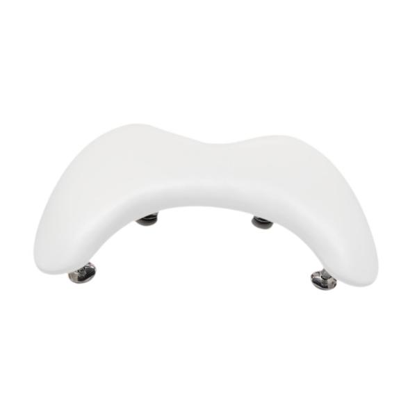 PUレザー U字型アームレスト 取り外し可能スタンド サロン用 女性 ネイル用品 ホワイト