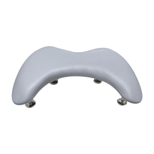 PUレザー U字型アームレスト 取り外し可能スタンド サロン用 女性 ネイル用品 グレー