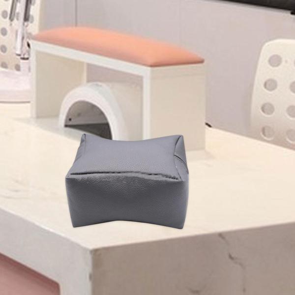 ハンドピロー 取り外し可能 お手入れ簡単 アームレストマット ネイルアート ビューティー ホーム DIY グレー