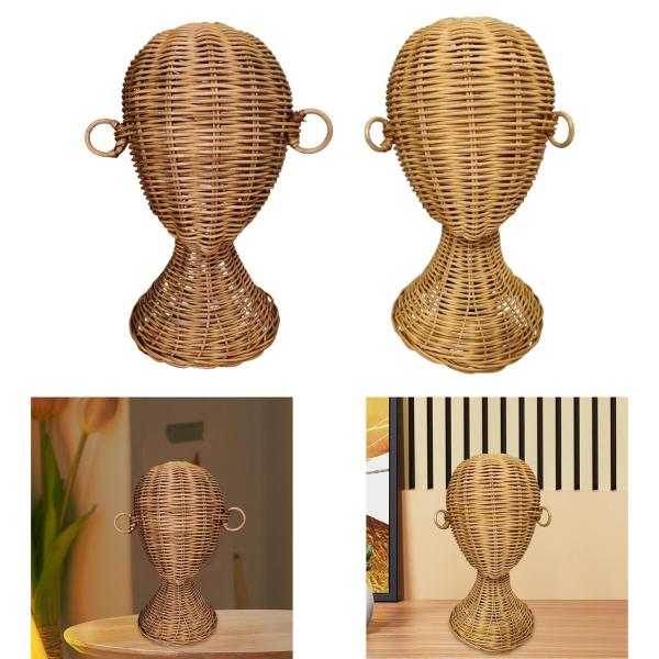 マネキンヘッドモデルウィッグスタンドウィッグスディスプレイモデルホームサロンの美容師コーヒー