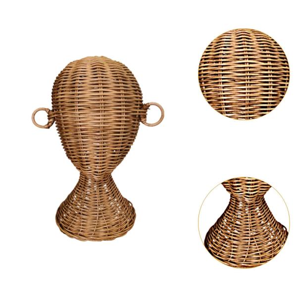 マネキンヘッドモデルウィッグスタンドウィッグスディスプレイモデルホームサロンの美容師コーヒー