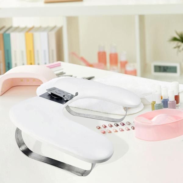 ネイルアームレストハンドピロー ネイルサロンテクニシャンスタンドツール用 ネイルクッション シルバーフット