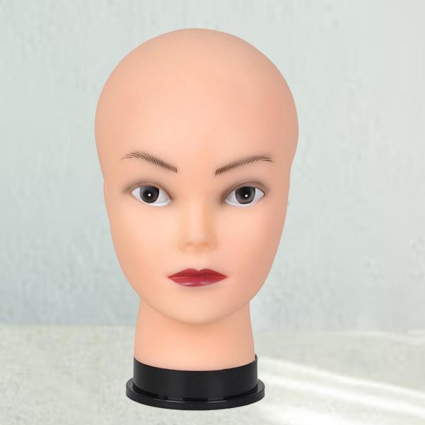 ハゲのマネキンヘッド 丈夫な多目的プロ仕様のマネキンヘッド メガネウィッグ製作とディスプレイのトレーニング用