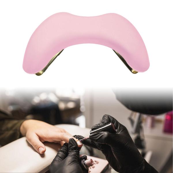 U字型ネイルアームレストスタンドマニキュアハンドレストピロー快適なネイルハンドピローサロン用
