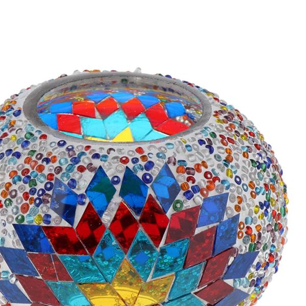 多彩なトルコ様式のガラスランプのかさ天井のファンのシャンデリアの薄い陰