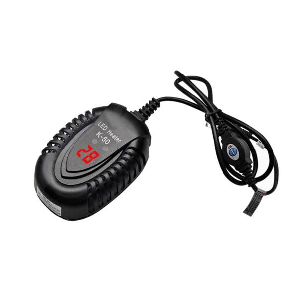 高速加熱水族館水中ヒーターミニフィッシュタンクLEDサーモスタット25W