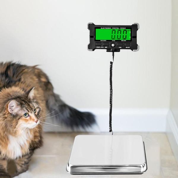 犬猫用郵便局用電子動物ペットスケールポータブル多機能エクスプレススケールプラットフォームスケールスプリットスケール