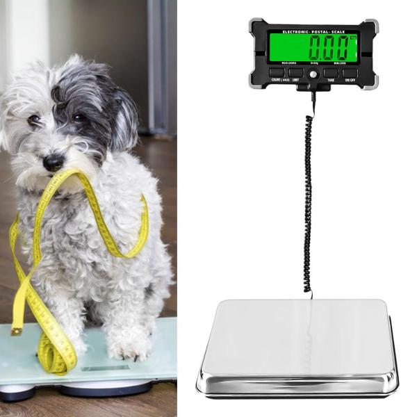 犬猫用郵便局用電子動物ペットスケールポータブル多機能エクスプレススケールプラットフォームスケールスプリットスケール